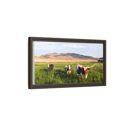 Grasslands Metal Printed Frame