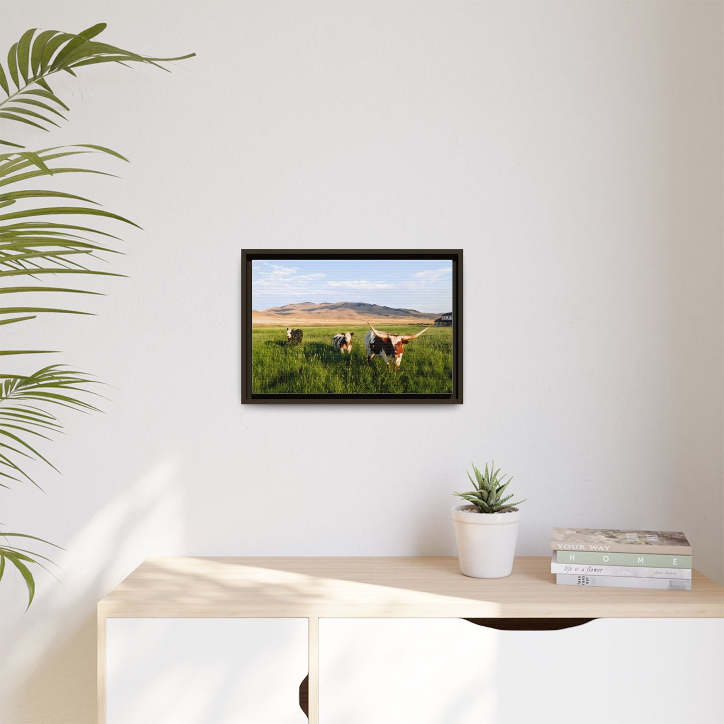Grasslands Metal Printed Frame
