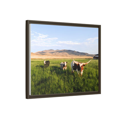 Grasslands Metal Printed Frame
