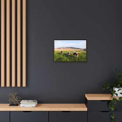 Grasslands Metal Printed Frame