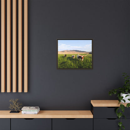 Grasslands Metal Printed Frame