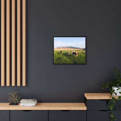 Grasslands Metal Printed Frame