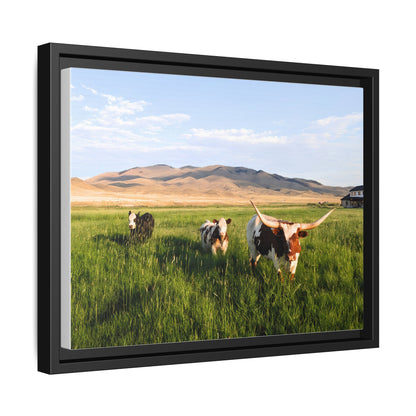 Grasslands Metal Printed Frame