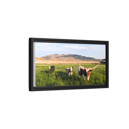 Grasslands Metal Printed Frame