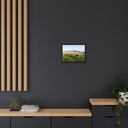 Grasslands Metal Printed Frame