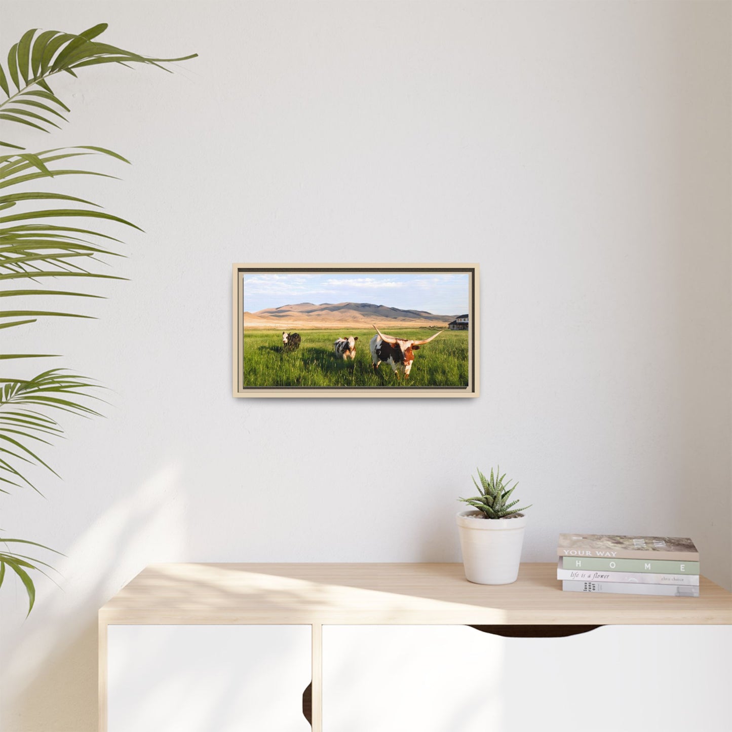 Grasslands Metal Printed Frame