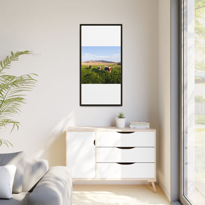 Grasslands Metal Printed Frame