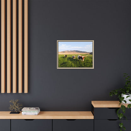 Grasslands Metal Printed Frame