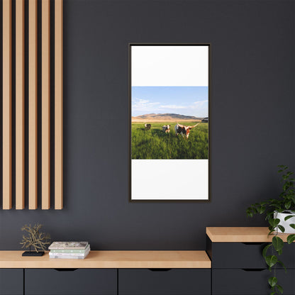 Grasslands Metal Printed Frame