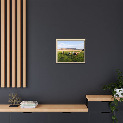 Grasslands Metal Printed Frame