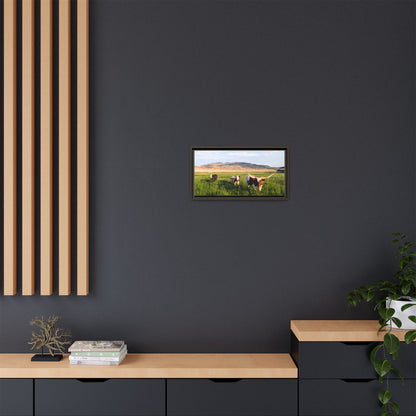 Grasslands Metal Printed Frame