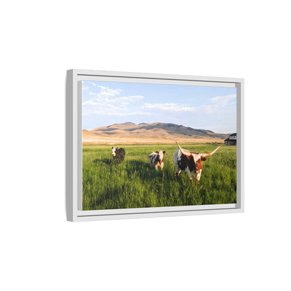 Grasslands Metal Printed Frame