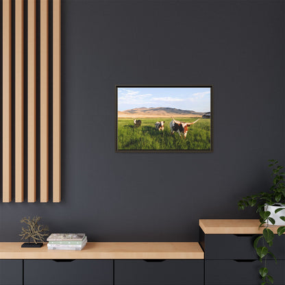 Grasslands Metal Printed Frame