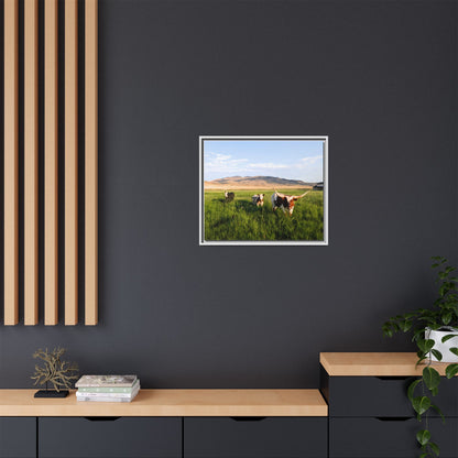 Grasslands Metal Printed Frame