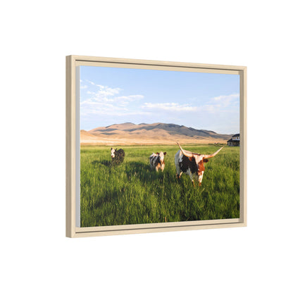 Grasslands Metal Printed Frame