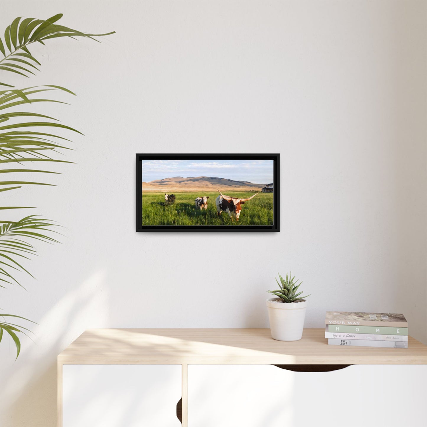 Grasslands Metal Printed Frame