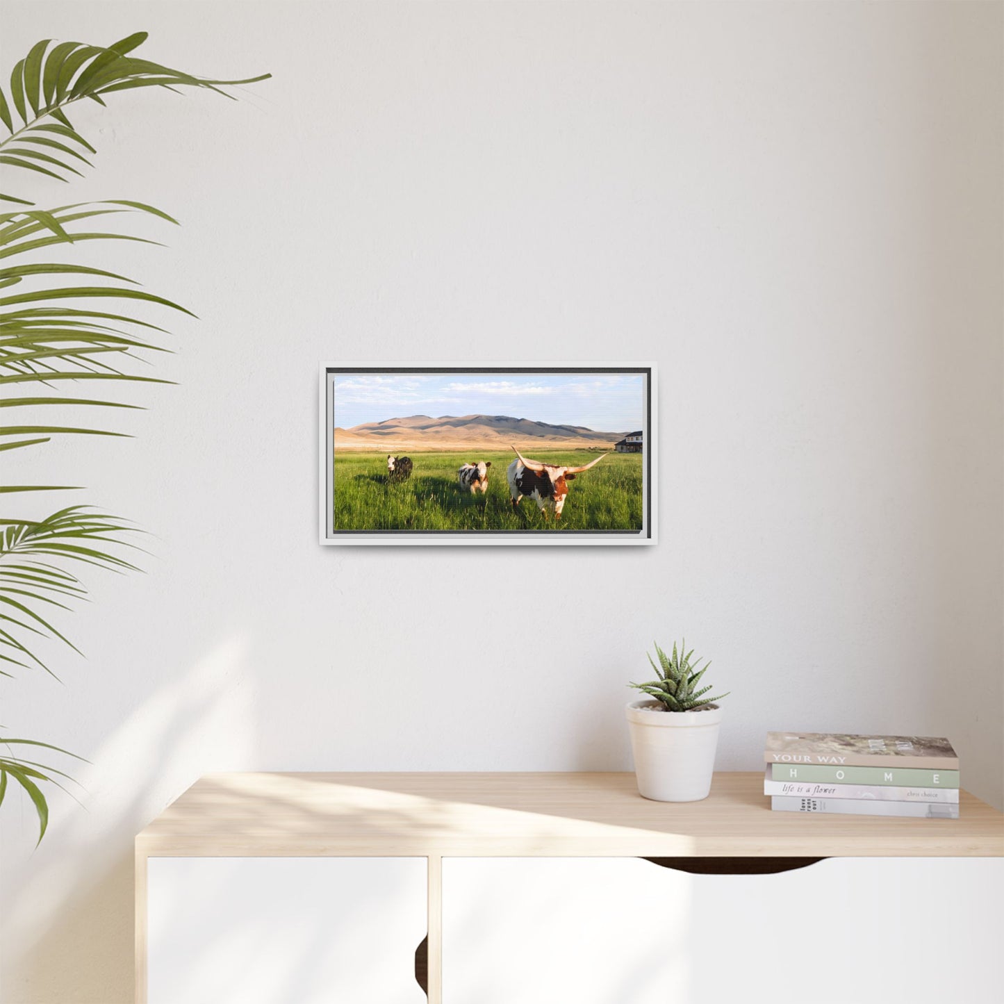 Grasslands Metal Printed Frame
