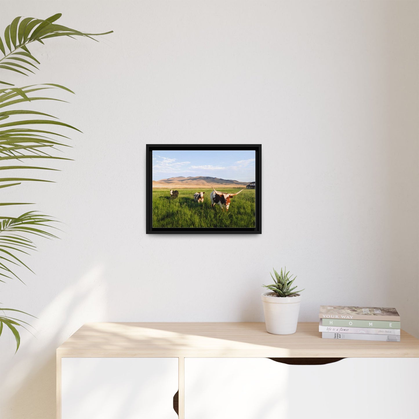 Grasslands Metal Printed Frame