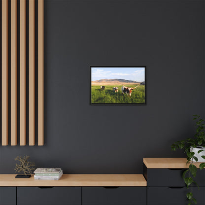 Grasslands Metal Printed Frame